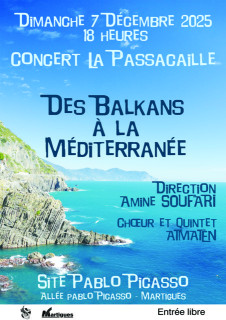 Concert la Passacaille : Des Balkans à la Méditerranée_Martigues