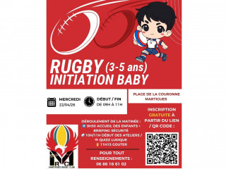 Initiation Rugby Plage Enfant - Martigues Rugby Club