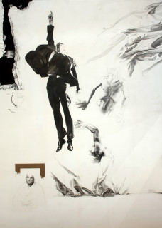 Exposition : carte blanche à Ernest Pignon-Ernest, laisser des traces_Martigues