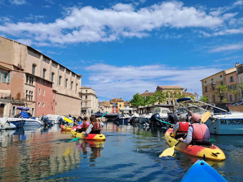 Sortie en kayak sur les canaux de Martigues_Martigues