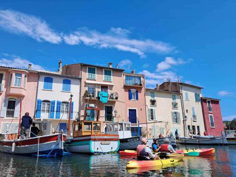 Sortie en kayak sur les canaux de Martigues_Martigues