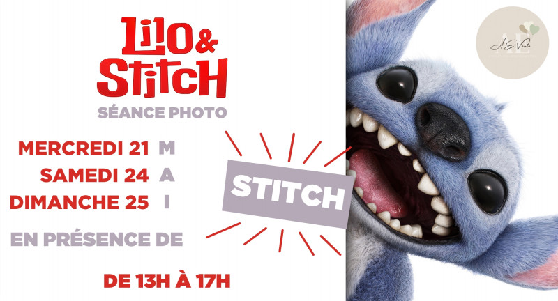 Sesión de fotos con Stitch_Martigues