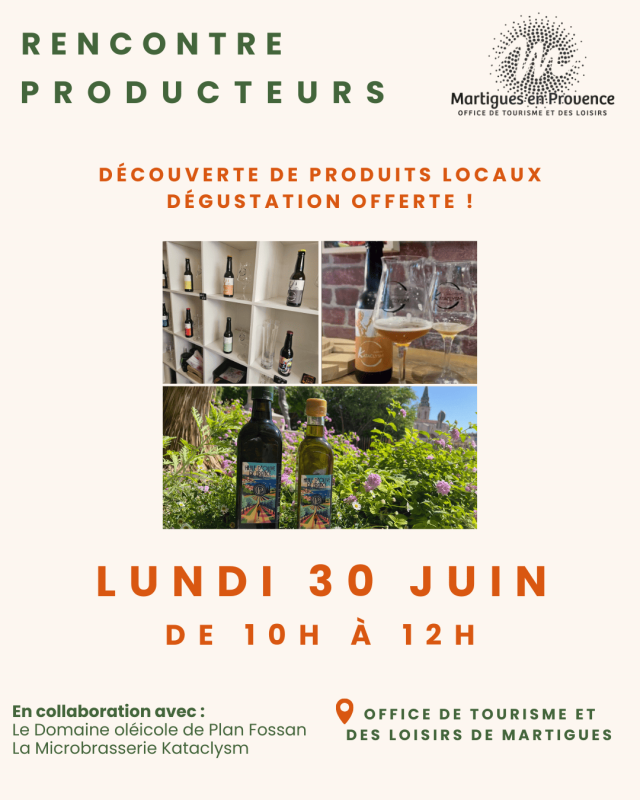 Encuentro con los productores en la Oficina de Turismo_Martigues