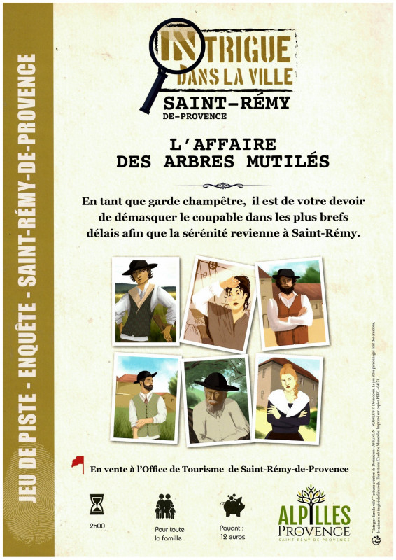 Intrigue dans la ville de Saint-Rémy-de-Provence