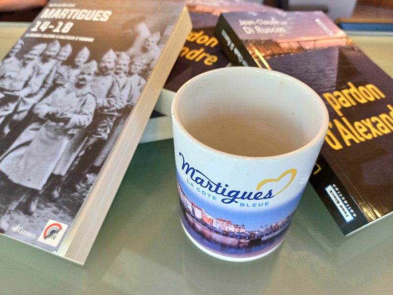 Café roman à la Médiathèque