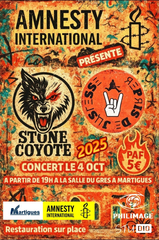 Concert for the benefit of Amnesty International_Martigues