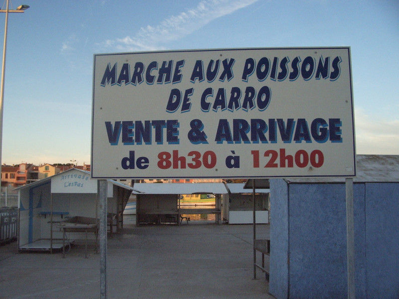 Marché aux poissons de Carro_Martigues