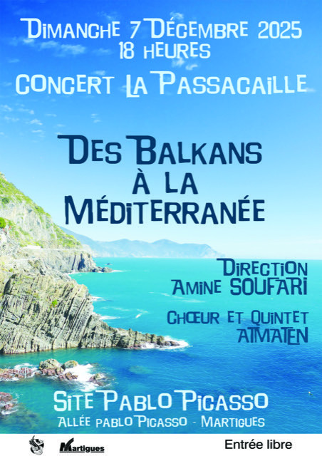 Concert la Passacaille : Des Balkans à la Méditerranée_Martigues