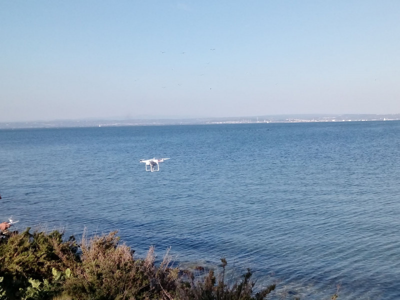 Show mit leuchtenden Drohnen_Martigues - © Otmartigues, Karim.K Show mit leuchtenden Drohnen_Martigues