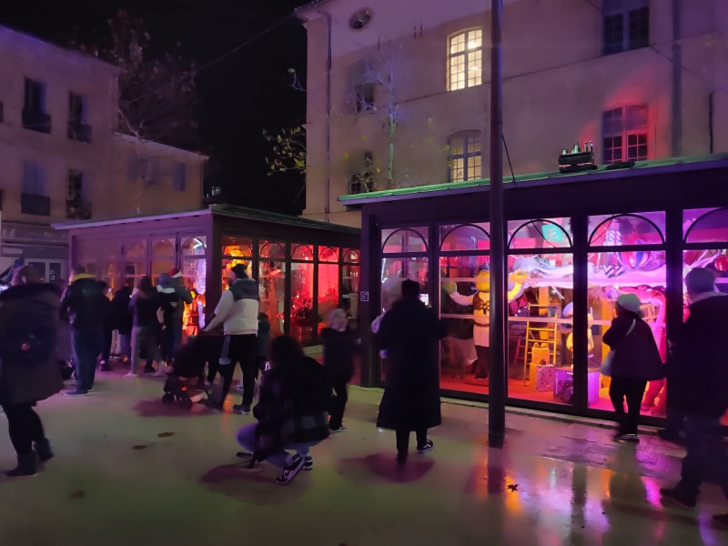 Kiosques animés de Noël_Martigues - © Otmartigues-Karim.K Kiosques animés de Noël_Martigues