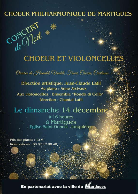 Concert : Choeur et violoncelles_Martigues