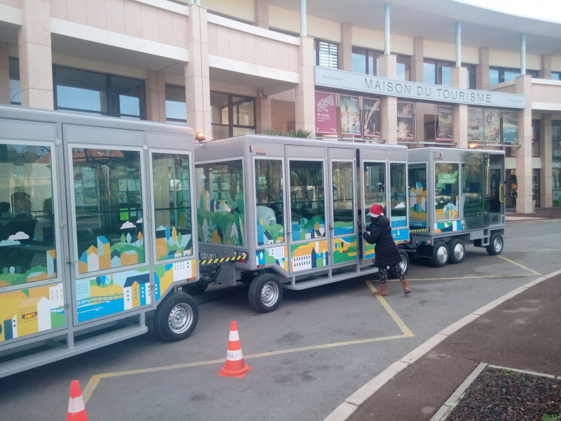 Le petit train touristique_Martigues