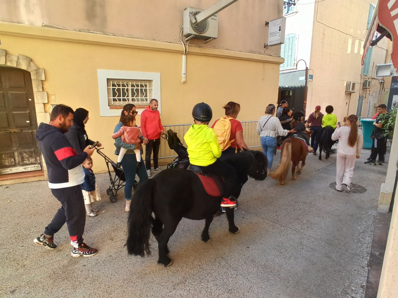 Paseos en poni en el centro de la ciudad_Martigues - © Otmartigues, Karim.K Paseos en poni en el centro de la ciudad_Martigues