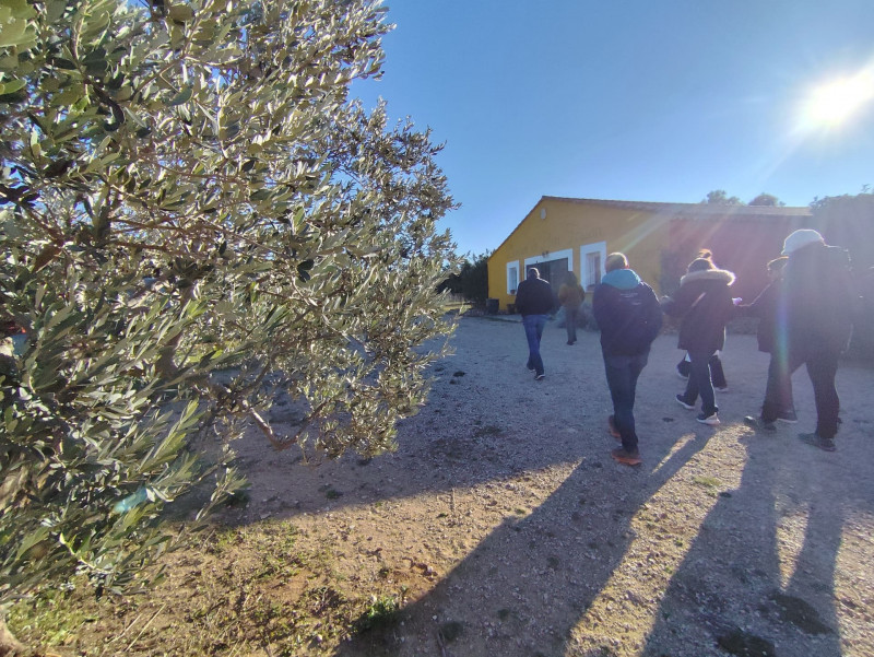 Encuentro con un olivarero en el Domaine Plan de Fossan_Martigues