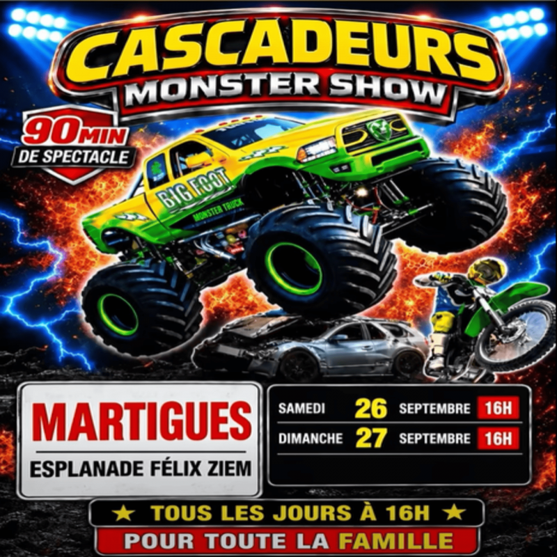 Stuntmen aus Monstershows!_Martigues