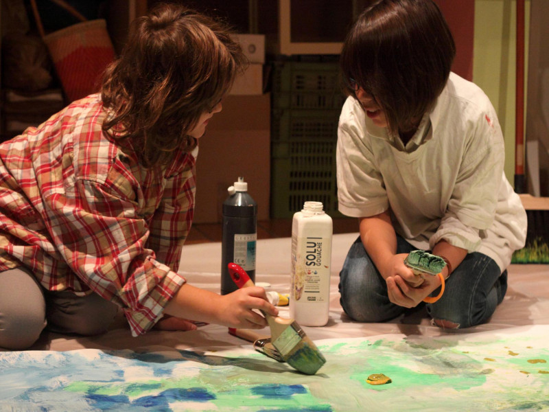 Atelier des enfants au Musée Ziem
