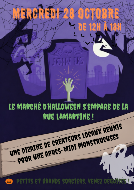 Affiche Marche Halloween