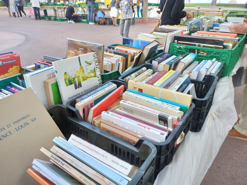 Foire aux livres par Amnesty International_Martigues - © Otmartigues / KarimK Foire aux livres par Amnesty International_Martigues