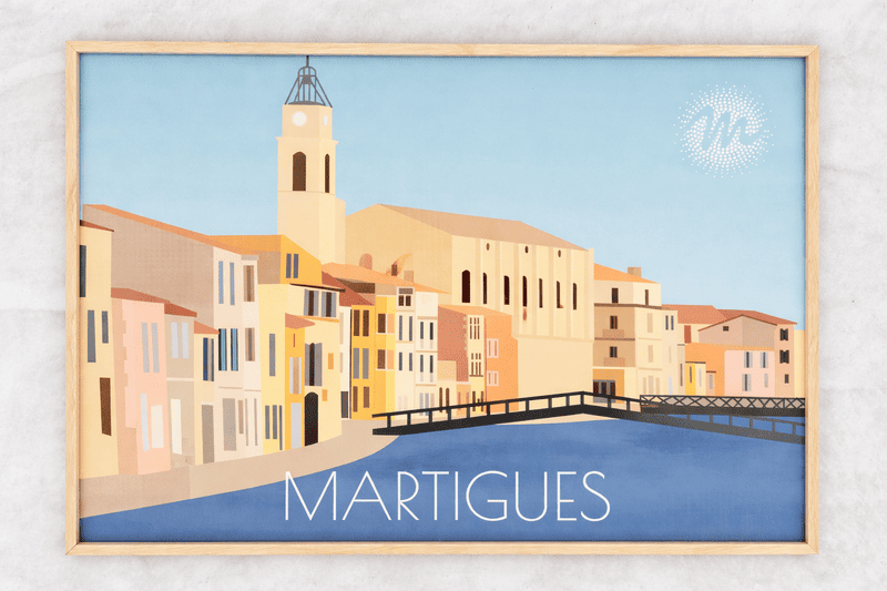 Póster - Ilustración - La Venecia Provenzal