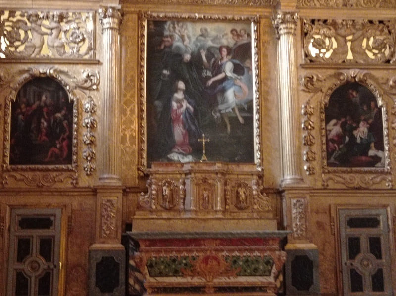 Barocke Kunst in der Verkündigungskapelle in Martigues