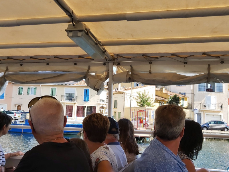 Balade en bateau sur les canaux de Martigues 