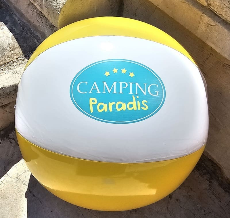 Camping Paradis - ballon gonflable