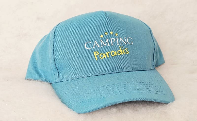 Gorra Azul Camping Paradis