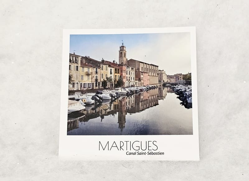 Carte postale carrée - Canal Saint Sébastien