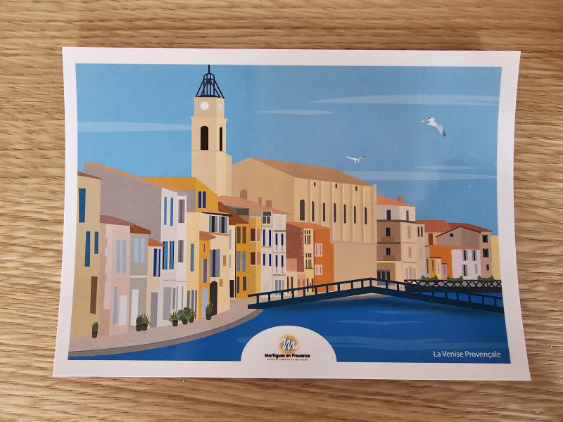 Carte postale : La Venise Provençale