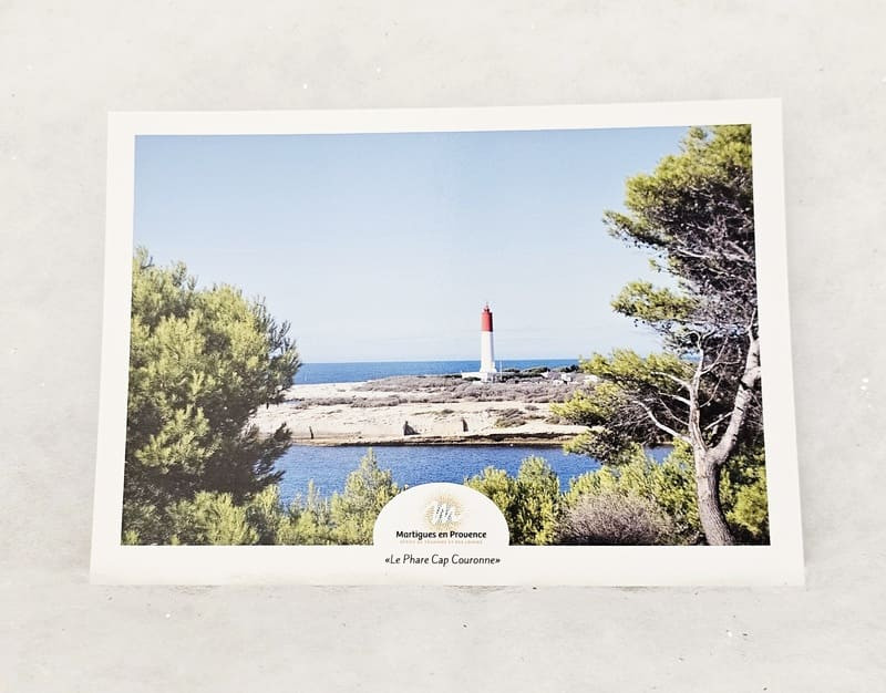 Carte postale Soleil : Phare de la Couronne
