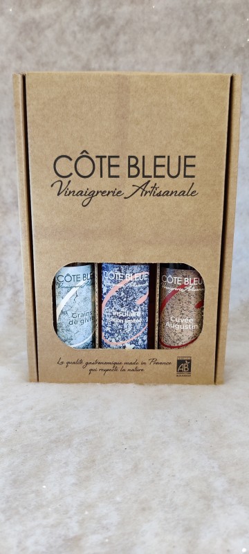 Vinaigrerie Côte Bleue - Discovery Box Essig 3x100ml