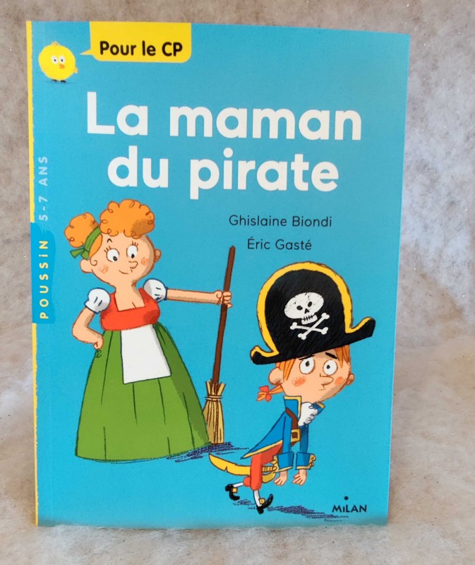 Editions MILAN - La maman du pirate - Poussin - Couverture