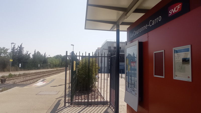 Gare de La Couronne, Martigues
