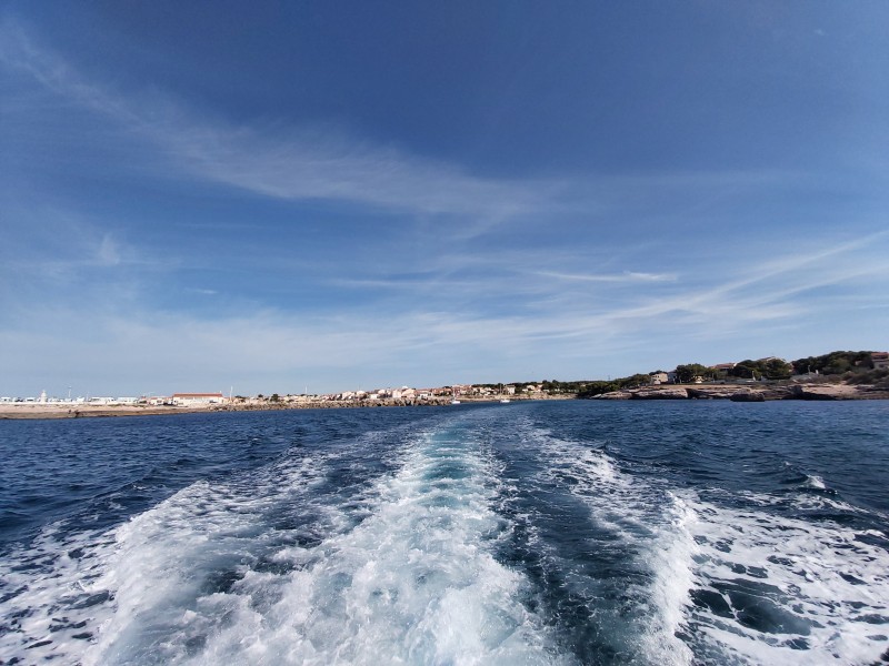 La Côte Bleue en bateau - Martigues M l'eau