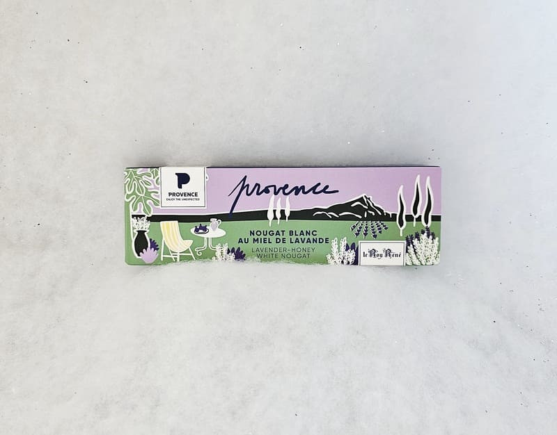 Le Roy René - Nougat blanc au miel de lavande - 100 gr