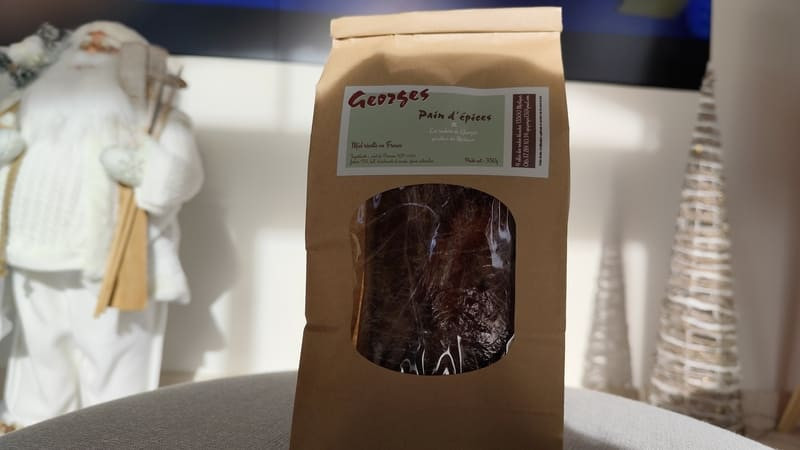 Les Ruchers de Georges - pain d'épices au miel 200gr Les Ruchers de Georges - pain d'épices au miel 200gr