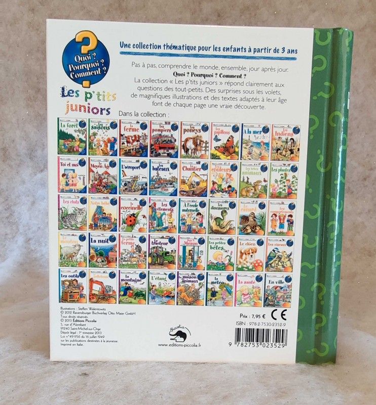 Editions Piccolia - Buch Les p'tits juniors der Teich