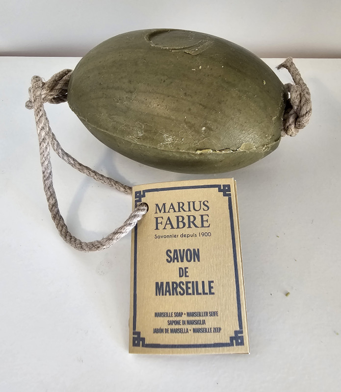 Marius Fabre - Savon de Marseille avec une corde 290g