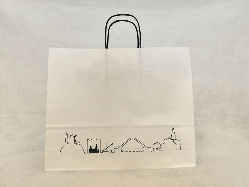 RE - Paper Bag - Martigues Skyline