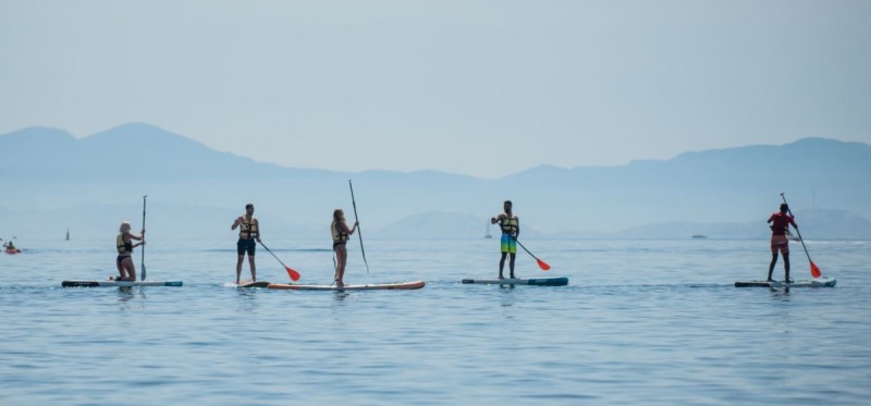 Sortie en mer en stand-up paddle