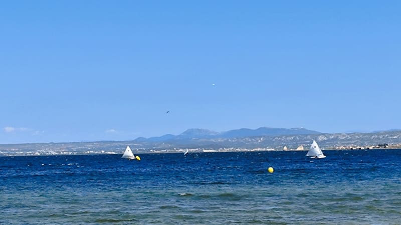 Sortie voile sur l'étang de Berre avec le Cercle de Voile de Martigues