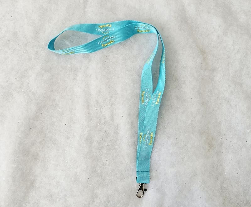 Tour de cou Camping Paradis