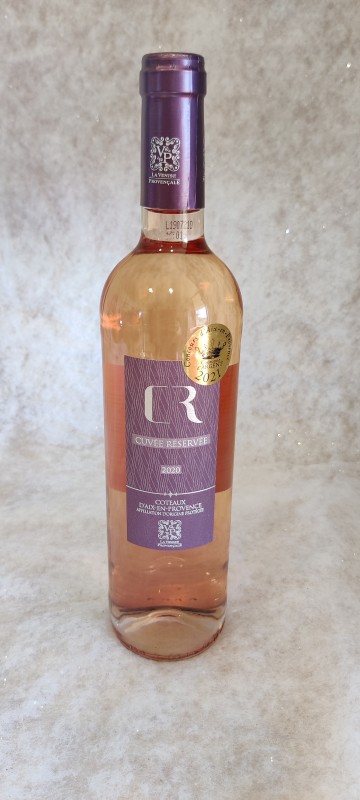 Vin - Cuvée réservée rosé - AOP d'Aix