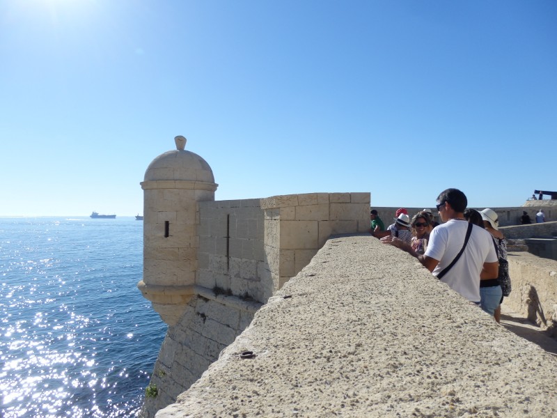 Blick vom Fort de Bouc in Martigues