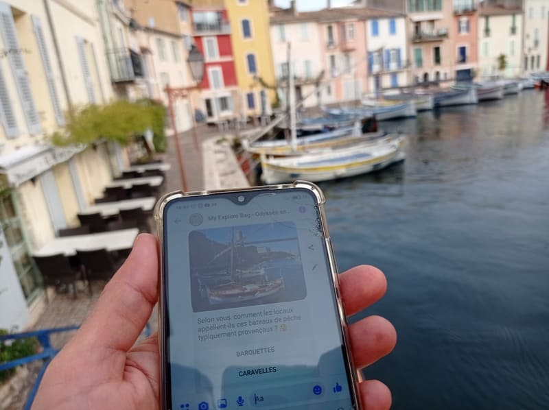 Preguntas sobre el Miroir aux Oiseaux en Martigues, un cuerpo de agua declarado patrimonio histórico. Una búsqueda del tesoro móvil y usa tu sentido de la observación como un explo - © Otmartigues / MyriamF