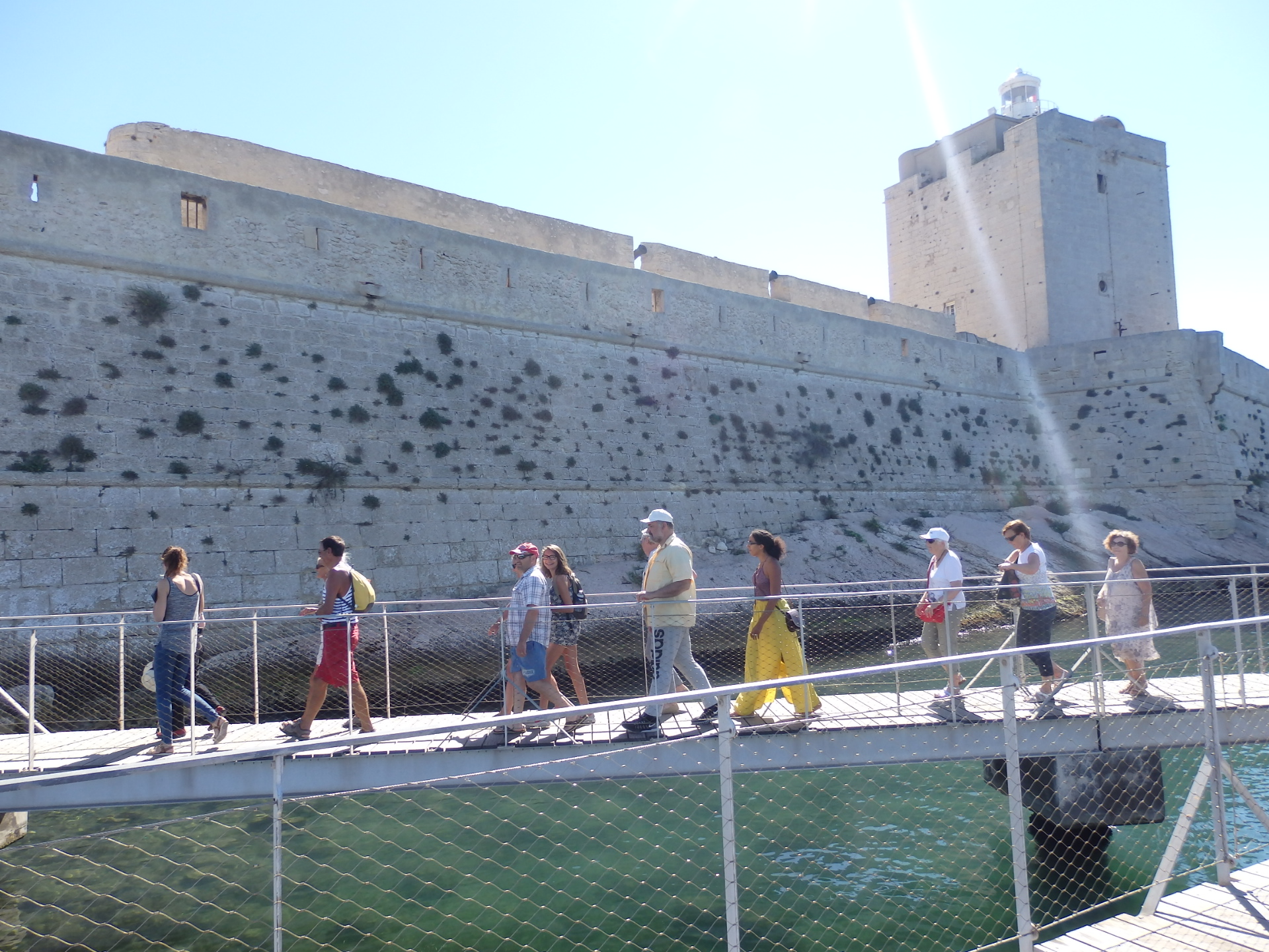 Visit of the Fort of Bouc Martigues
