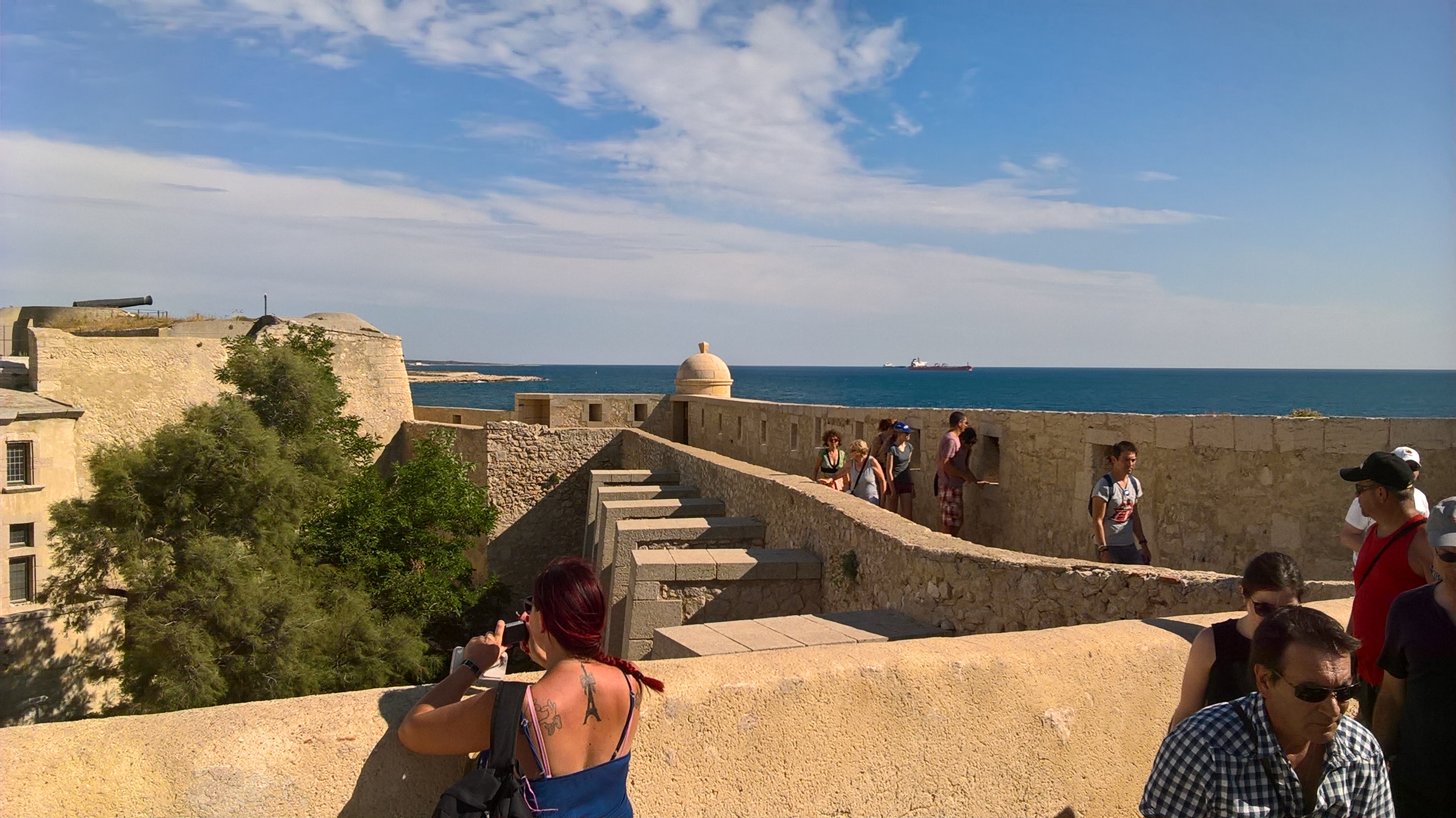 Visite intérieur du Fort de Bouc - © Otmartigues / MyriamF